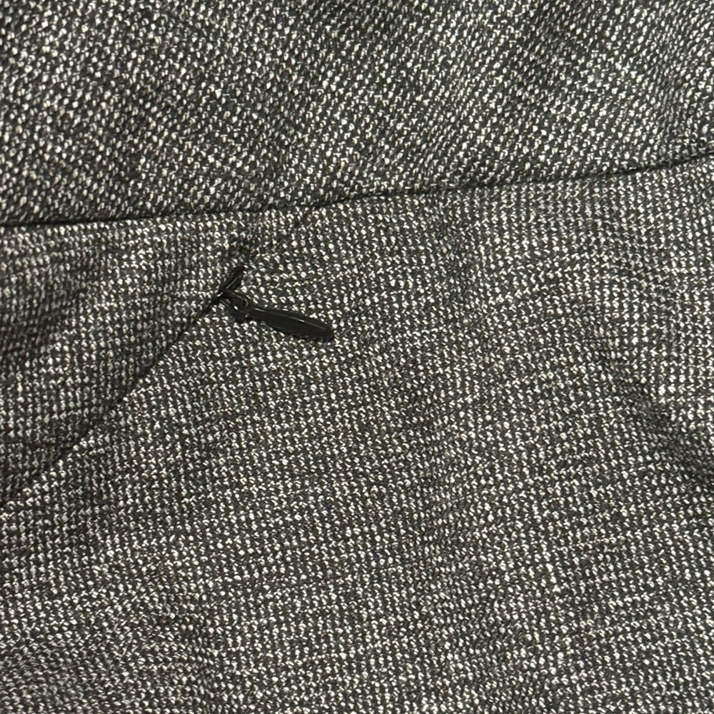 NWT Investments Petite PARK AVE fit Pull-On Straight Leg Tweed Pants w/ Pockets - Picture 10 of 10